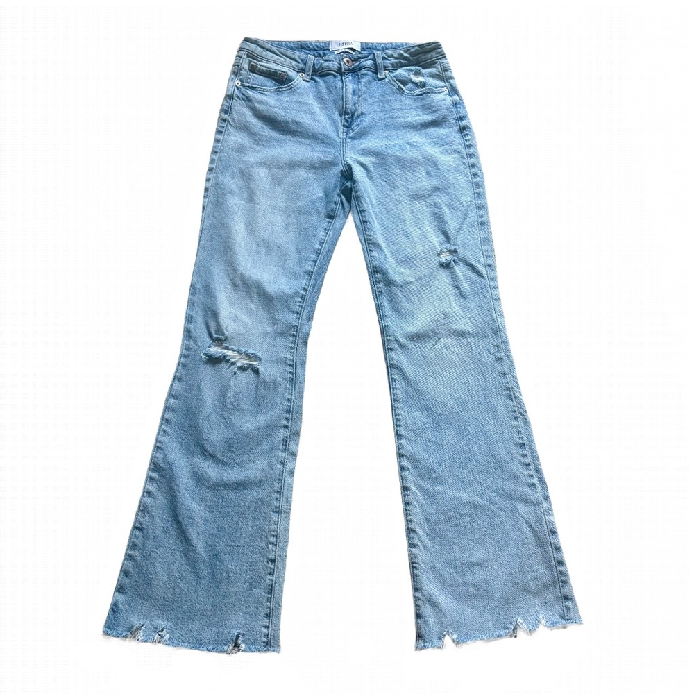 Pistola Distressed Light Wash Jeans